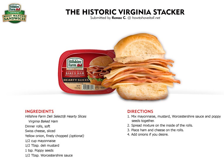 Historic Virginia Stacker Recipe