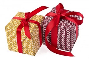 wrapped gifts