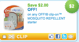 Off! Insect Repellent Coupon