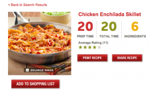 Chicken Enchilada Skillet