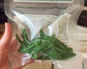 Package Green beans