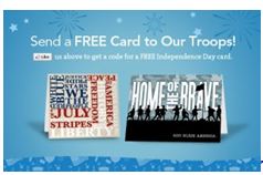 Free card for troops