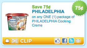 philadelphia cooking creme coupon