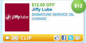 Jiffy Lube coupon