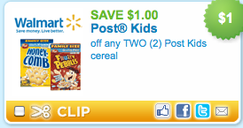 Post Cereal Coupon