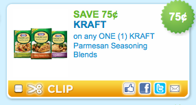 Kraft Parmesan coupon