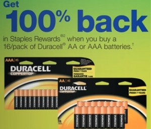 staples Free Batteries