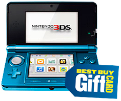 Nintendo 3DS Bonus Gift Card