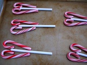 Candy Canes and Lollipop Sticks