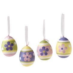 Easter egg ornaments