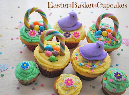 Festive-Easter-Basket-Cupcakes
