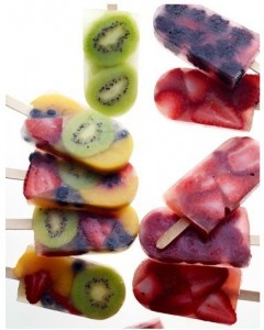 frozen fruit pops