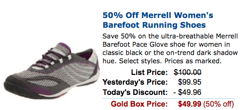 Merrell Barefoot Sale