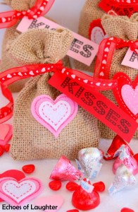 Valentines treat bags