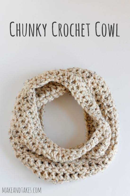 Crochet cowel