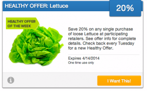 Lettuce offer