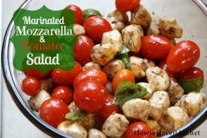 mozzarella tomato salad