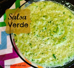 salsa verde recipe