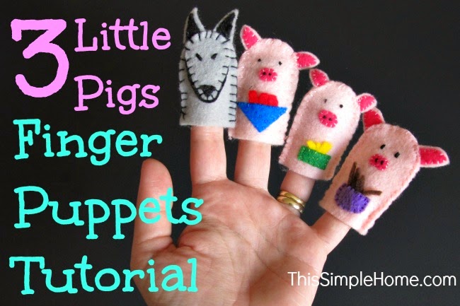 3+Little+Pigs+Puppet+Tutorial