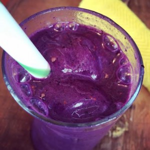purple smoothie