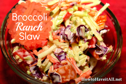 broccoli ranch slaw