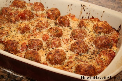 Meatball Sub Casserole Recipe | How to Have it All